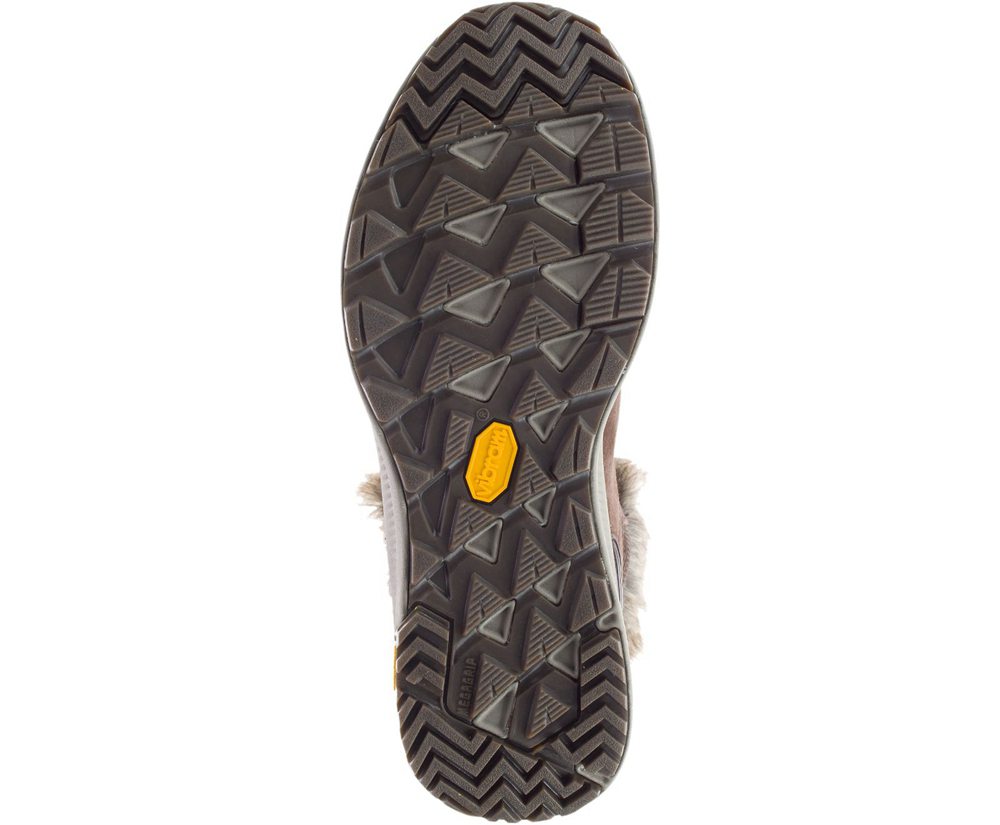 Botas Mujer - Merrell Ontario Tall Polar Waterproof - Marrones - DGNA-29576